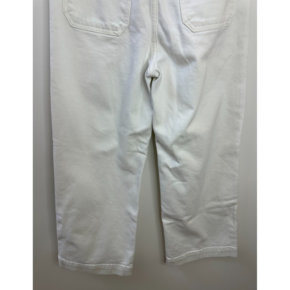 Altar'd State Kristian High Rise Pocket Jeans White Denim Wide Leg Size 27 - Picture 11 of 13